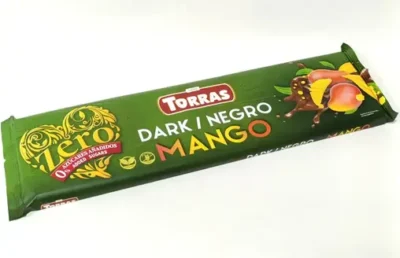 Шоколад Торрас TORRAS чорний з манго без цукру