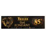 Шоколад TORRAS Dark Fondant темний 85% какао, БЕЗ ЦУКРУ, 300 г