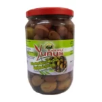 Оливки Юнус YUNUS Spicy Pitted Natural Mix Olives мікс без кісточки, 700 г