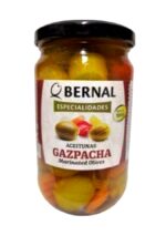 Оливки Бернал BERNAL Gazpacha в соусі гаспача, 300 г