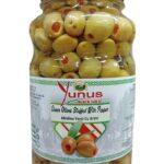 Оливки Юнус YUNUS Green Olives Stuffed with Pepper фаршировані перцем, 2.6 кг