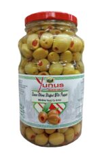 Оливки Юнус YUNUS Green Olives Stuffed with Pepper фаршировані перцем, 2.6 кг