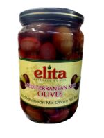 Оливки Еліта ELITA Mediterranean Mix Olives середземноморський мікс, 700 г