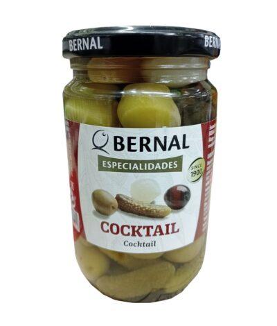 Оливки Бернал BERNAL коктейль з корнішонами