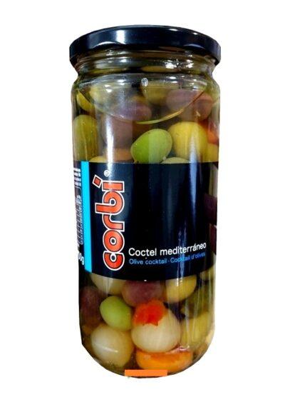 Оливки Корбі CORBI коктель з овочами