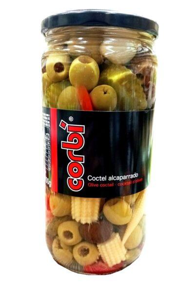 Оливки Корбі CORBI мікс з овочами