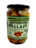 Оливки Паллада РALLADA Грецькі фаршировані перцем, 720 г