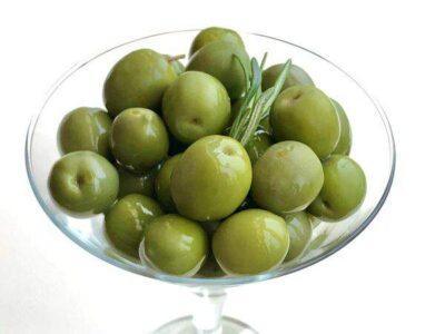 Оливки сорту НОЧЕЛЛАРА з кісточкою в розсолі розфасовані