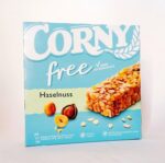 Батончики CORNY Free Naselnuss, злакові БЕЗ ЦУКРУ, 120 г