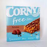 Злакові батончики CORNY Free Schoko без цукру, 120 г