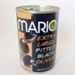 Маслини без кісточки Маріо MARIO Black Olives, 170 г (нетто)