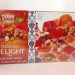 Рахат лукум TURKO BABA мікс вкусів, з горіхами, 400 г