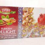 Рахат лукум TURKO BABA з фісташками та гранатом, 400 г