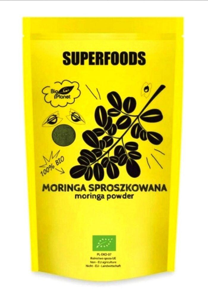 Органічна Морінга порошок BIO PLANET без глютену