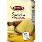 Манна крупа Granoro з твердих сортів пшениці, 1 кг