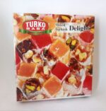 Рахат лукум TURKO BABA мікс вкусів, з горіхами, 550 г