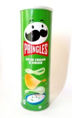 Чіпси PRINGLES Sour Cream & Onion Сметана-цибуля, 165 г