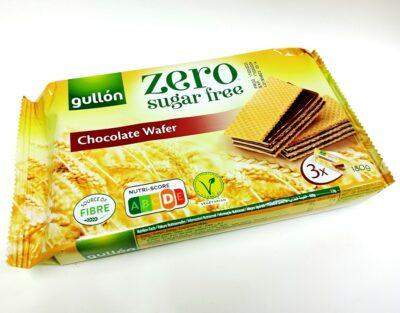 Вафлі без цукру Гуллон Gullon Zero Chocolate Wafer