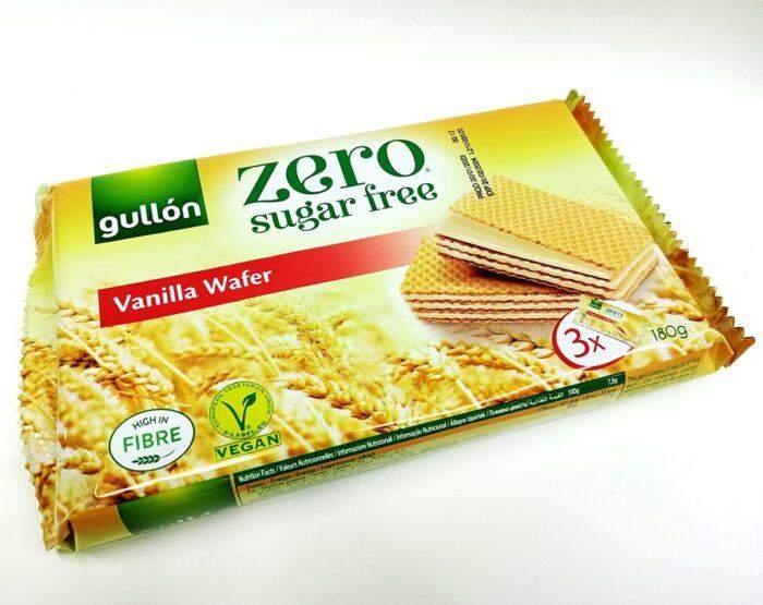Вафлі без цукру Гуллон Gullon Zero Vainilla Wafer