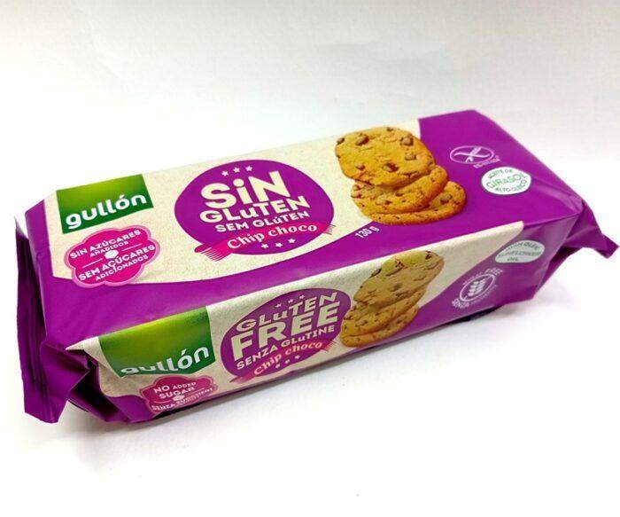 Печиво без глютену Гуллон Gullon Chip Choco