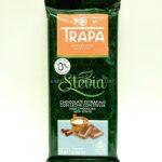 Шоколад TRAPA молочний на Стевії, Без цукру та глютену, 75 г.