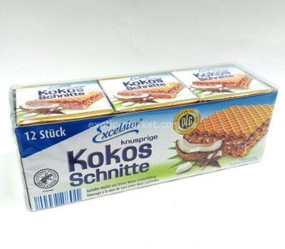 Вафлі Екселсіор Excelsior Kokos Schnitte з кокосом