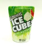 Жувальна гумка ICE BREAKERS ICE CUBES Ківі Кавун (40 кубиків). Без цукру.