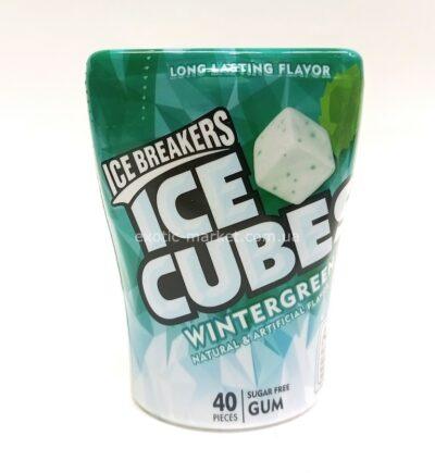 Жувальна гумка ICE CUBES Зимова зелень без цукру