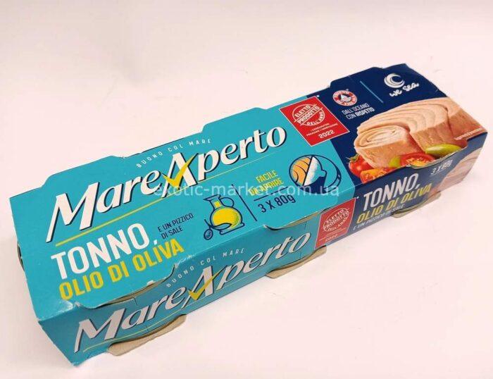 Філе тунця MARE APERTO у оливковій олії