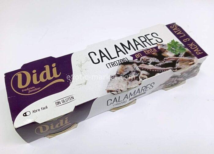 Натуральний Кальмар DIDI з каракатицею