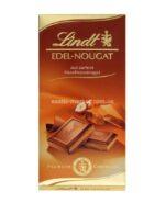 Шоколад Lindt Edel Nugat молочний з нугою, 100 г.