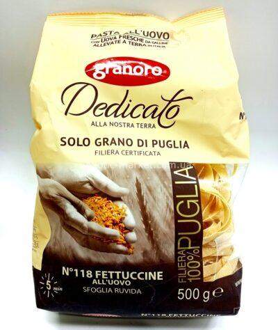Паста Граноро GRANORO Fettuccine uovo № 118 гніздо, 500 г.