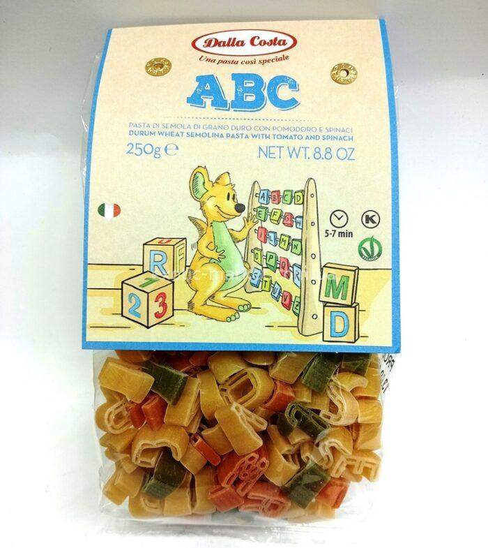 Макарони Далла Коста DALLA COSTA АВС томат та шпінат