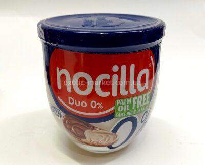 Шоколадна паста NOCILLA Duo какао і молочна без цукру