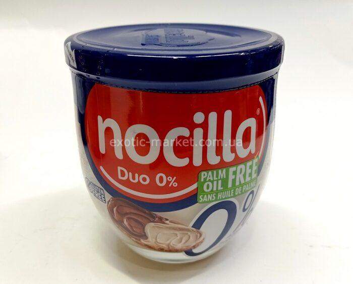 Шоколадна паста NOCILLA Duo какао і молочна без цукру