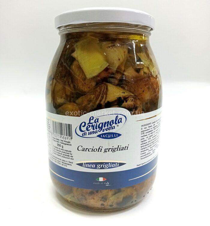 Артишоки La Cerignola на грилі