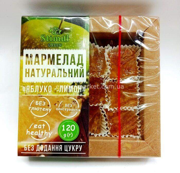 Мармелад Stimul яблуко-лимон натуральний без цукру