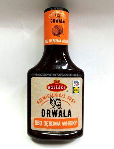 Соус Ролескі Roleski BBQ зі смаком дубового віскі