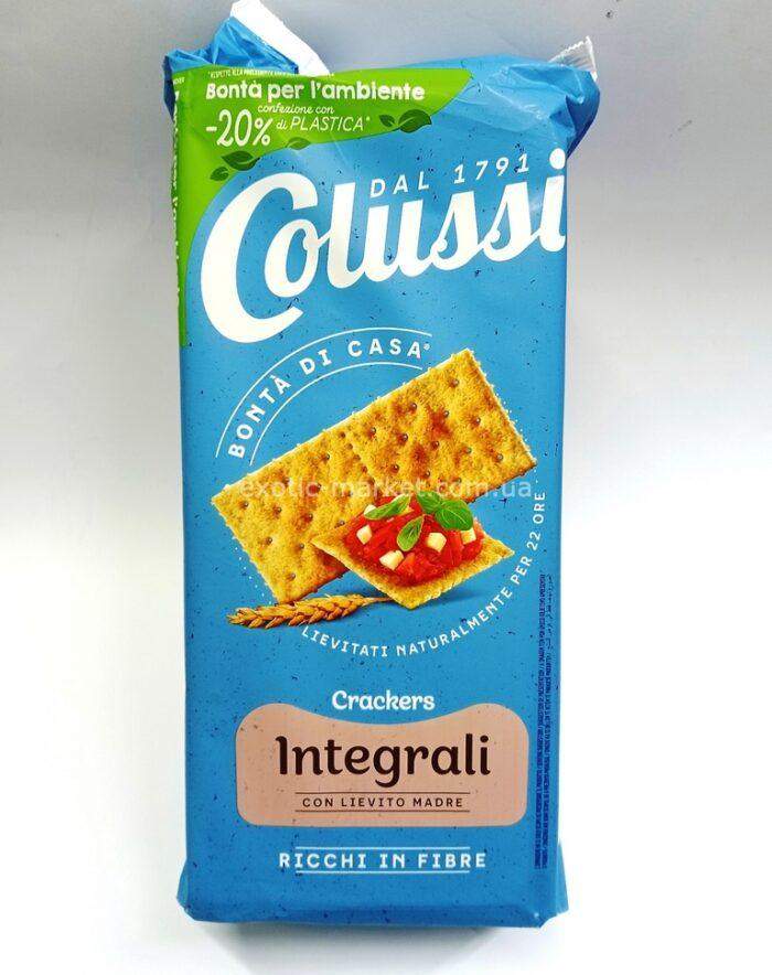 Крекери Колуссі COLUSSI цільнозернові