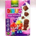 Печиво готовий сніданок Гуллон GULLON DIBUS Mini Puzzle, 250 г.