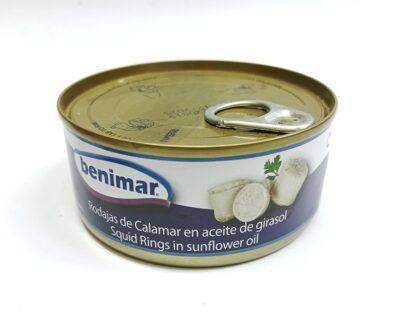Кільця кальмара Бенімар BENIMAR в соняшниковій олії