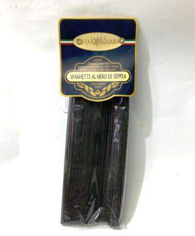 Спагетті паста Pasta Quagliara з чорнилом каракатиці
