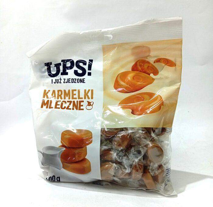 Цукерки УПС! UPS! карамельки молочні