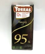 Шоколад TORRAS negro dark 95 % БЕЗ ЦУКРУ, 75 г.