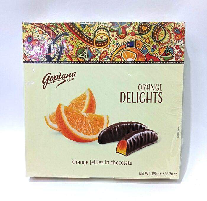 Мармелад Гоплана Goplana апельсин в шоколаді