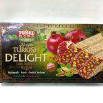 Рахат лукум TURKO BABA гранат з фісташкою, 400 г.