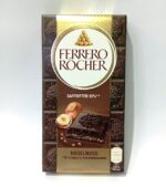 Шоколад Ferrero Rocher чорний з фундуком, 90 г.