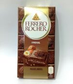 Шоколад Ferrero Rocher молочний з фундуком, 90 г.