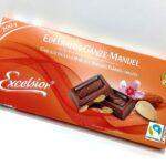 Шоколад Excelsior молочний з мигдалем, 200 г.