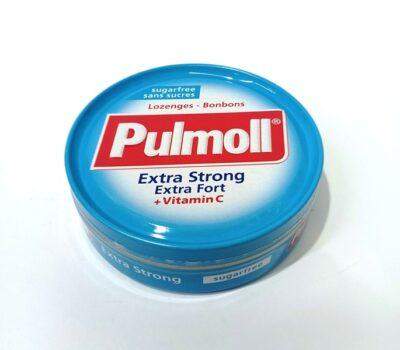 Льодяники Пулмолл Pulmoll екстра з вітаміном С без цукру